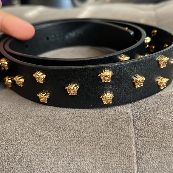 Versace Leather Medusa Belt w/o Head Buckle size 32 - Picture 13 of 16